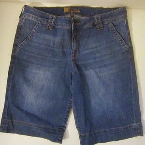 JEAN SHORT KUT FROM THE KLOTH SZ 14 BERMUDA